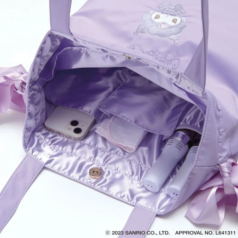 [Self-operated] Japan's Sanrio drawstring handbag Tote bag Kuromi handbag gift bag