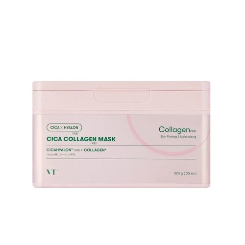 [Self-operated] South Korea VT COSMETICS CICA Tiger Centella Asiatica Collagen Good Morning Mask 30 pieces