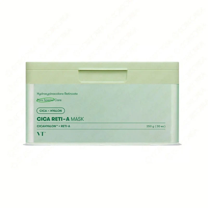 [Self-operated] Korean VT COSMETICS CICA Tiger Centella Asiatica Soothing Morning Mask 30 pieces
