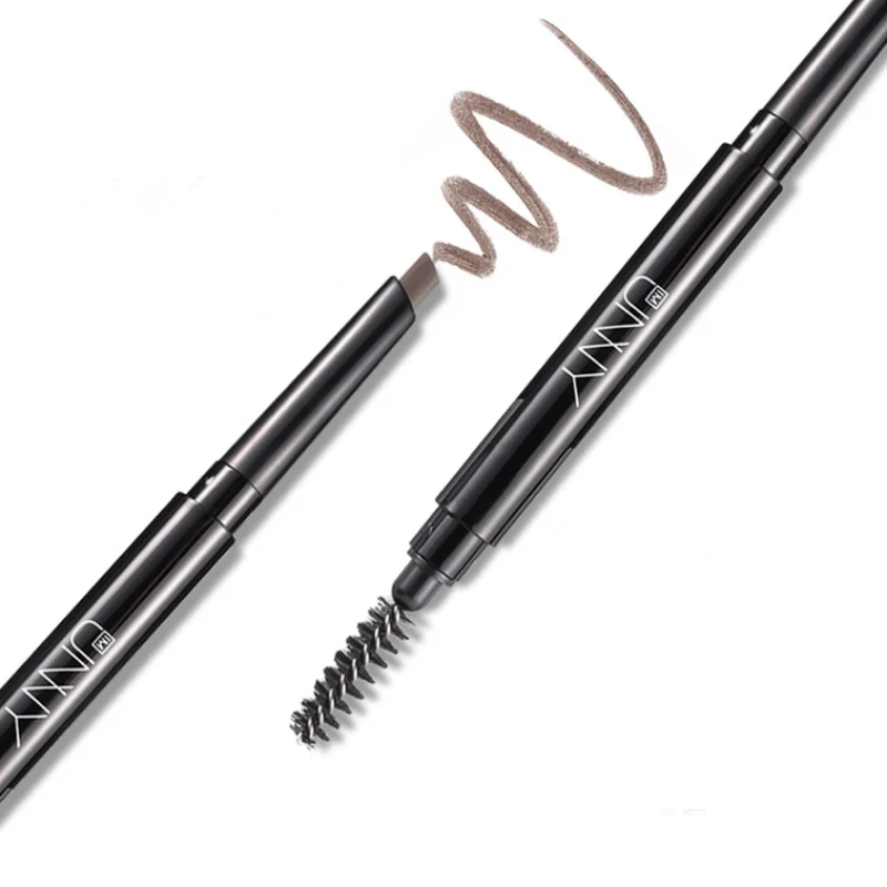[Self-operated] Korean UNNY smooth double-headed triangular three-dimensional rotating eyebrows #02 GRAY BROWN gray brown