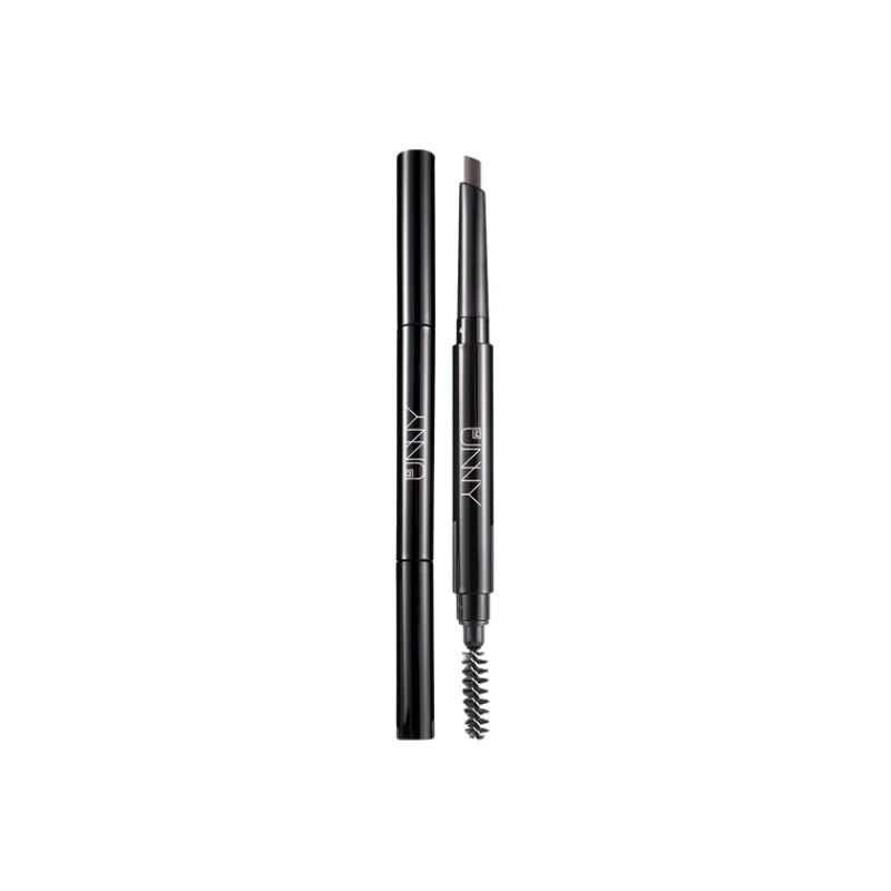 [Self-operated] South Korea UNNY smooth double-headed triangular three-dimensional rotating eyebrows #01 DARK BROWN dark brown