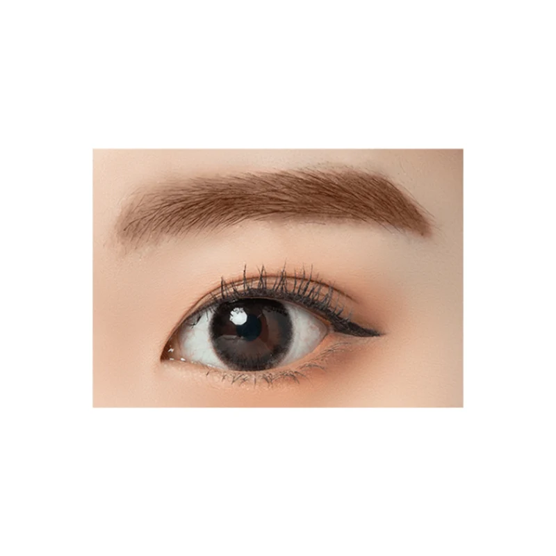 [Self-operated] South Korea UNNY smooth double-headed triangular three-dimensional rotating eyebrows #01 DARK BROWN dark brown
