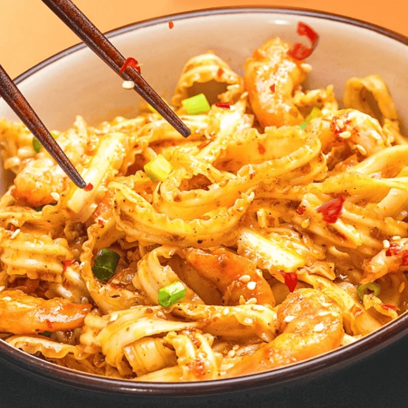 [Self-operated] China Three Tong Crayfish Noodles 111g Instant Noodles Instant Noodles Late Night Noodles Ramen