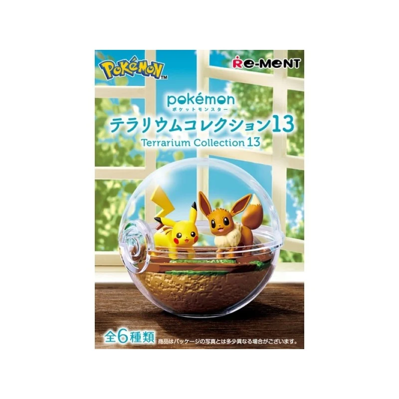 [Self-operated] Japanese RE-MENT Pokémon Blind Box Gacha 1 box of six random micro-landscape series 13 genuine collection