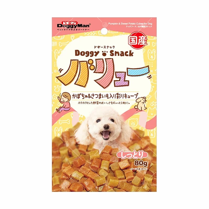 [Self-operated] Japan DoggyMan Snack Value Series Lactobacillus Milk Soft Biscuits 80g Thick Milk Soft Biscuits Dog Snacks