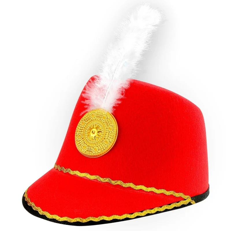 Roter Majoretten-Hut