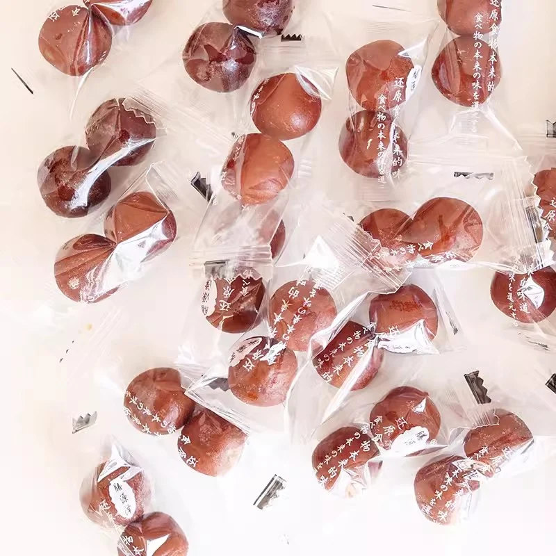 [Self-operated] China SYZ Shanyuanze Qiwei Original Fruit Cake 80g Apple Preserved Candied Hawthorn Fruit Dried Poria, Yam, and Tangerine Peel Snacks