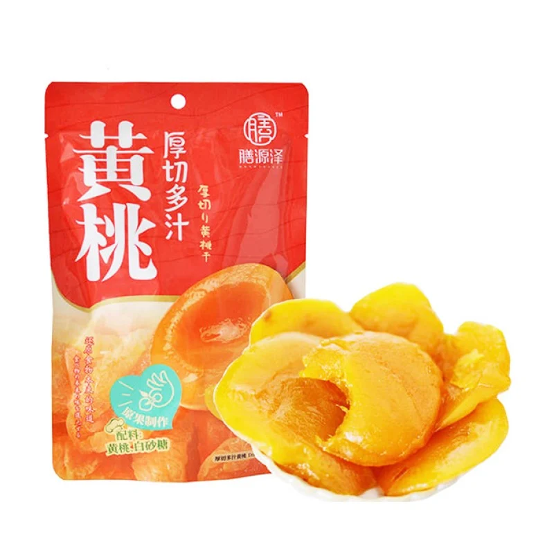 [Self-operated] China SYZ Shanyuanze Thick-cut Juicy Yellow Peach 102g Dried Yellow Peach Preserved Fruit Cake