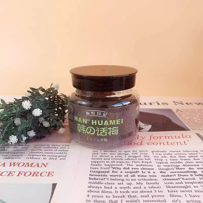 [Self-operated] China Plum Town Diary Korean Plum 158g Plum Dried Plum Meat Candied Fruit Dried Fruit Preserved Plum Meat