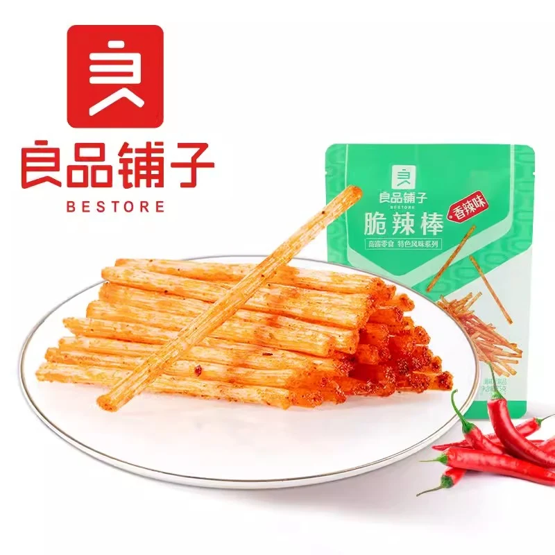[Self-operated] China BESTORE BESTORE Bangbang Roll Hot Flavor 100g Dried Tofu Snack Snacks Snack Food Office Snacks Super Spicy Abnormally Spicy