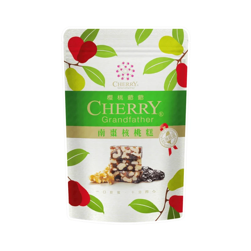 [Self-operated] Taiwan Cherry Grandfather Cherry Grandfather Southern Date Walnut Cake Bag 100g