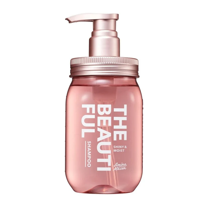 [Self-operated] Japanese AMINO MASON new shiny and moisturizing shampoo, silicone-free, moisturizing series 440ml