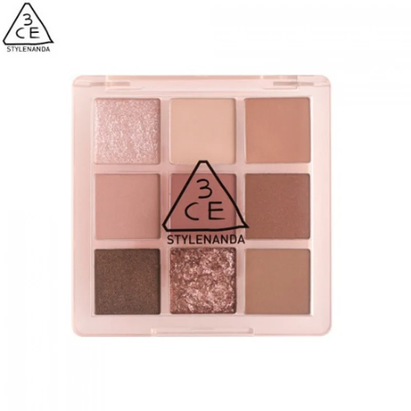 [Self-operated] South Korea 3CE Sanxiyu MOOD RECIPE 9-color multi-functional eye shadow palette 8.5g SOME DEF taro palette