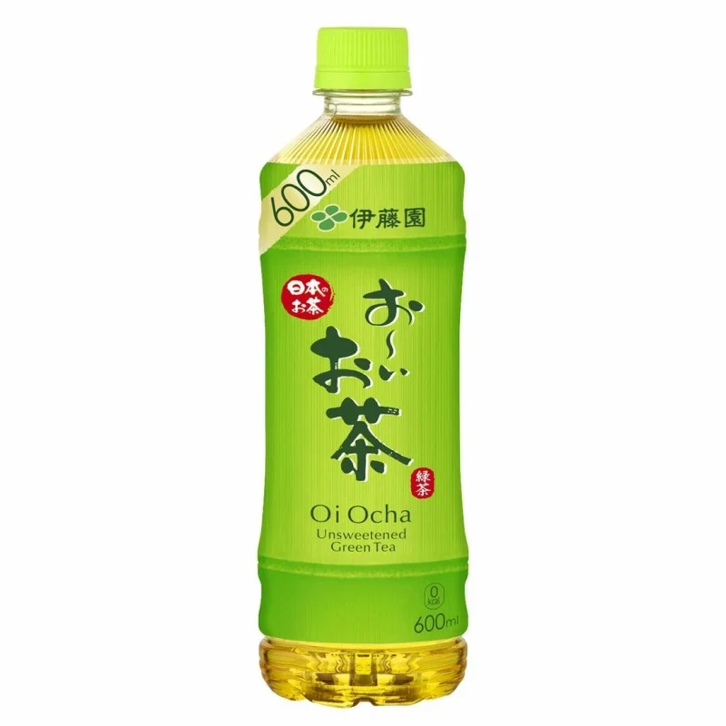 [Self-operated] Japan Vivit's Itoen flavor-free and sugar-free natural green tea drink original flavor 600ml