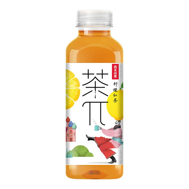 [Self-operated] China NONGFUSPRING Nongfu Spring Tea π Fruit Tea Beverage 500ml Lemon Black Tea