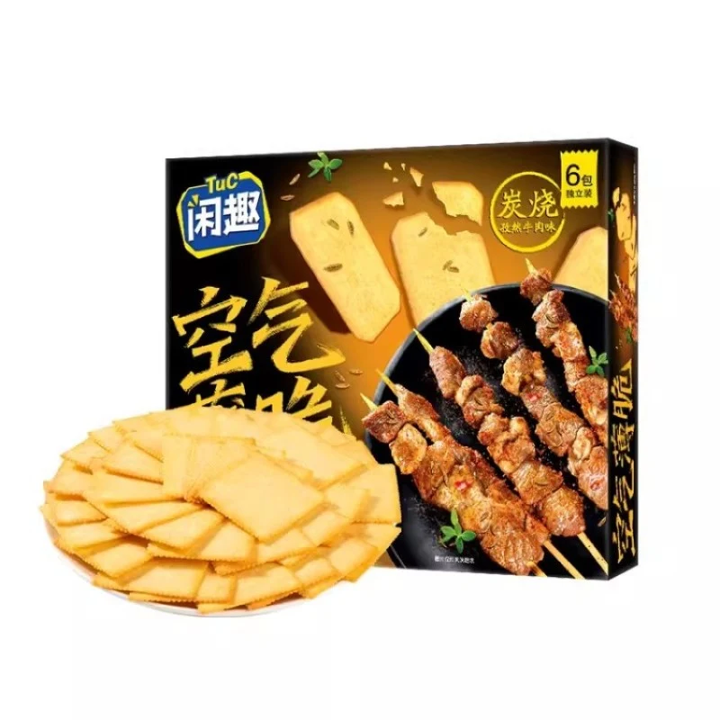 [Self-operated] China TUC Xianqu Air Crackers 180g Roasted Cumin Beef Flavor