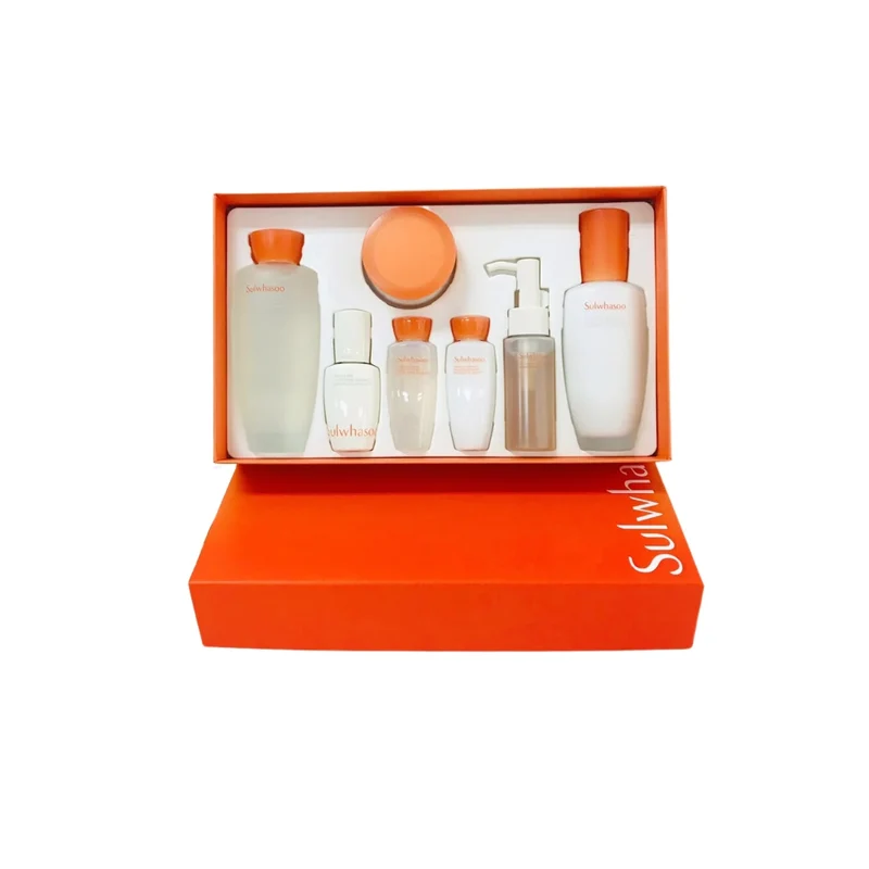 [Self-operated] South Korea SULWHASOO New Edition Nourishing Skin Water Cream Skin Care Gift Box 7-piece Skin Care Set