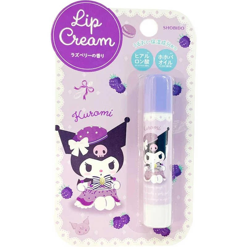 [Self-operated] Japan Sanrio Kurome Blueberry Flavor 5g Cartoon Cute Moisturizing Moisturizing Lip Protector Lip Balm