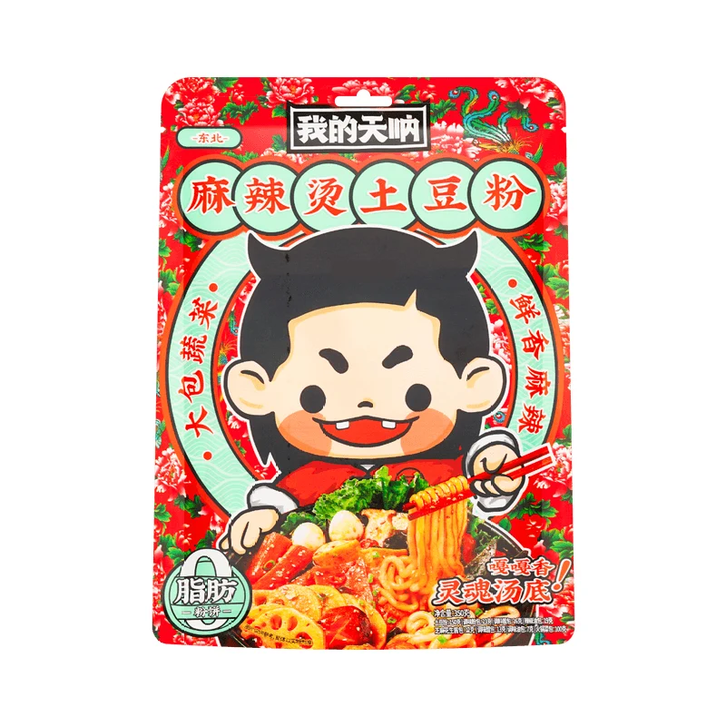 [Self-operated] China OMG Malatang Potato Noodles 350g Comes with Seasoning Pack