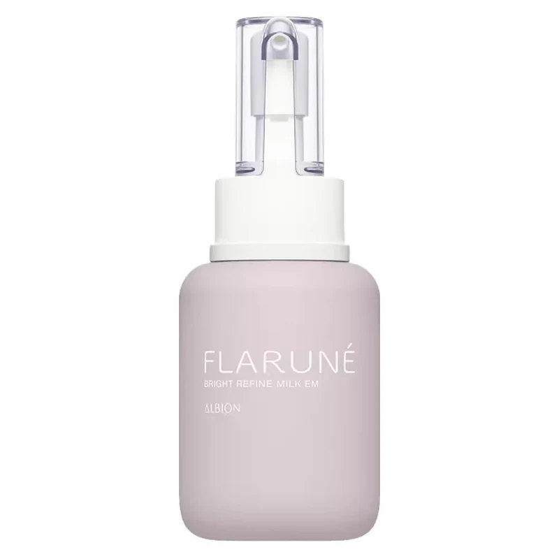 [Self-operated] Japanese ALBION Flarune Destiny Small Bottle Whitening Emulsion EM Moisturizing Type 200g Crystal Qinhuan Translucent Emulsion Moisturizing, Hydrating and Oil Control Penetrating Emulsion