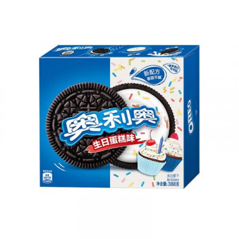 [Self-operated] Chinese Oreo Sandwich Cookies Birthday Cake 388g Breakfast Food Snacks Casual Office Snacks