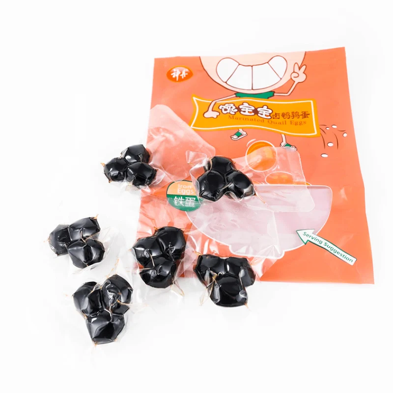 [Self-operated] China Shendan Greedy Baby Quail Eggs Iron Egg Flavor 90g Ready-to-Eat Internet Celebrity Braised Snacks Snacks
