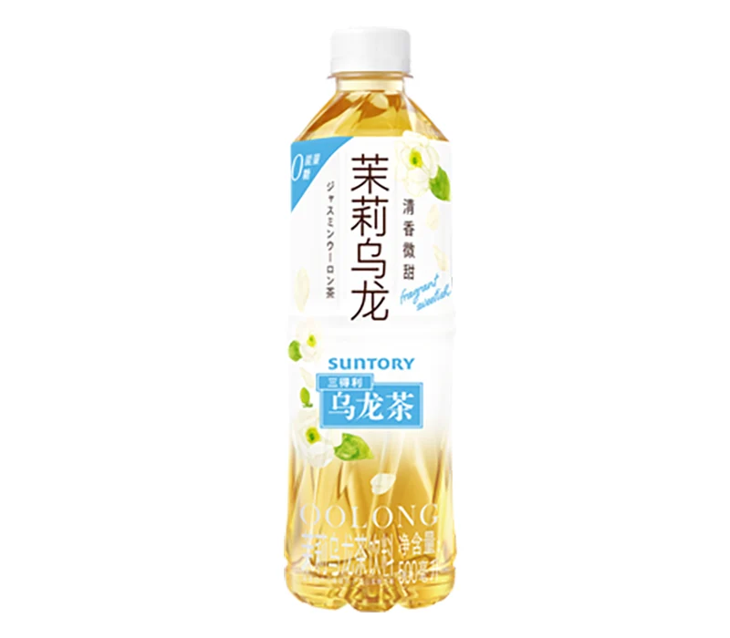 [Self-operated] Japan SUNTORY Jasmine Oolong Tea Fragrance Slightly Sweet 500ml 0 Sugar 0 Fat 0 Energy Tea Drink