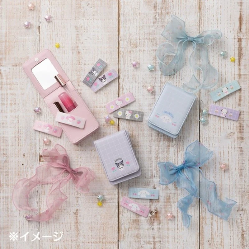 [Self-operated] Japan's Sanrio cute cartoon rectangular hairpin Melody 1 pair of stylish side bangs clip headband hairpin hair accessories