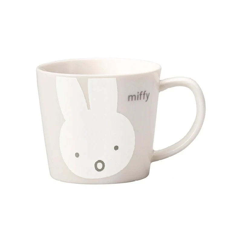 [Self-operated] Japan Jinzheng Ceramics Miffy Mug O Face 280ml Cute Elf Ceramic Coffee Cup