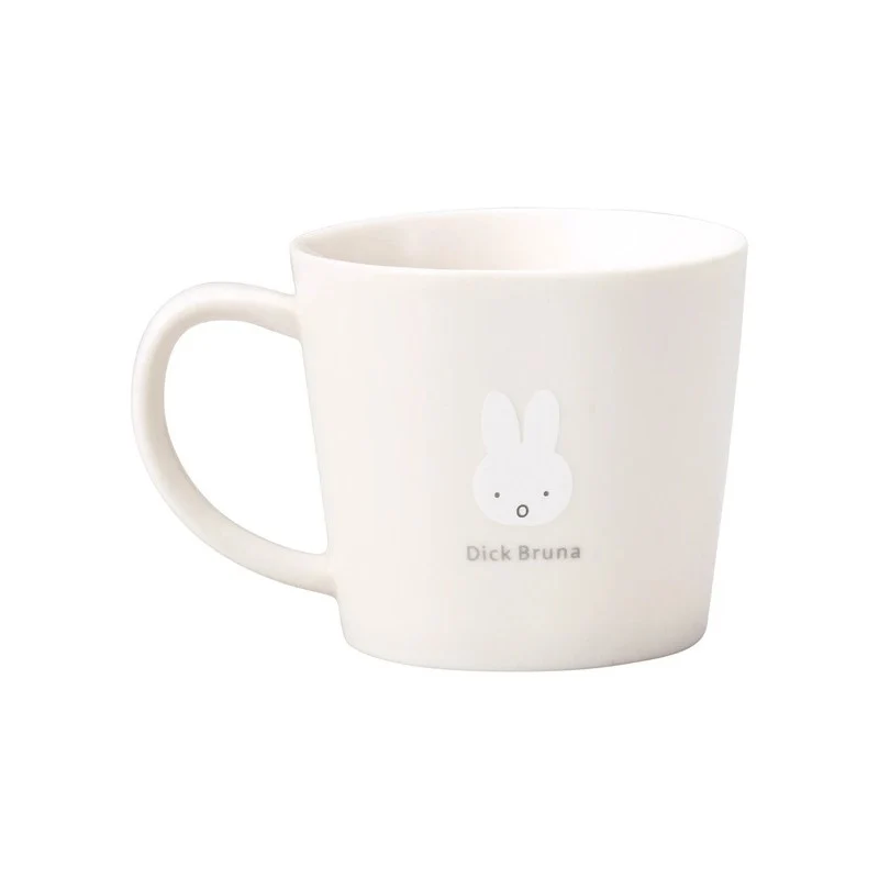 [Self-operated] Japan Jinzheng Ceramics Miffy Mug O Face 280ml Cute Elf Ceramic Coffee Cup