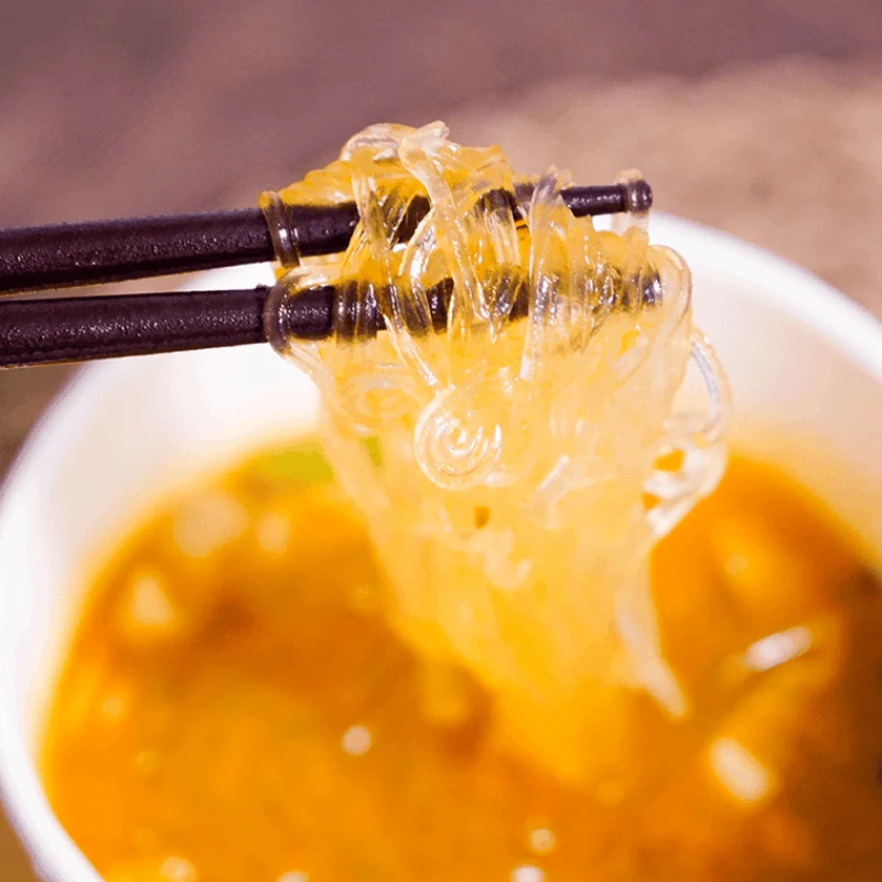 [Self-operated] Chinese Xiaolongkan Hot and Sour Noodles Golden Soup Beef Flavor 126g Non-fried sweet potato vermicelli sour and refreshing, appetizing and satisfying to satisfy cravings