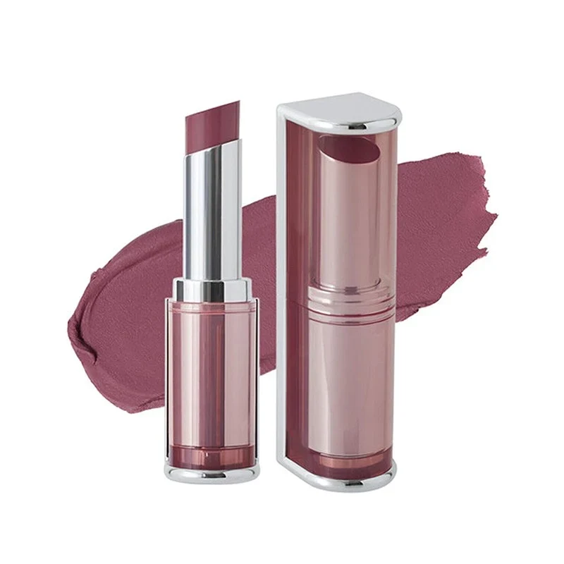 [Self-operated] Korea 3CE Sanxi Jade Soft Focus Matte Lipstick #UNKNOWN WAY Smoky Bean Paste Color Smoky Purple Tone 4g Soft Focus Velvet Matte Lip Glaze Moisturizing and Long-lasting