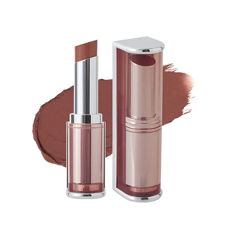 [Self-operated] Korea 3CE Sanxi Jade Soft Focus Matte Lipstick #SALTY CINNAMON Sea Salt Cinnamon Orange Tone 4g Soft Focus Velvet Matte Lip Glaze Moisturizing and Long-lasting