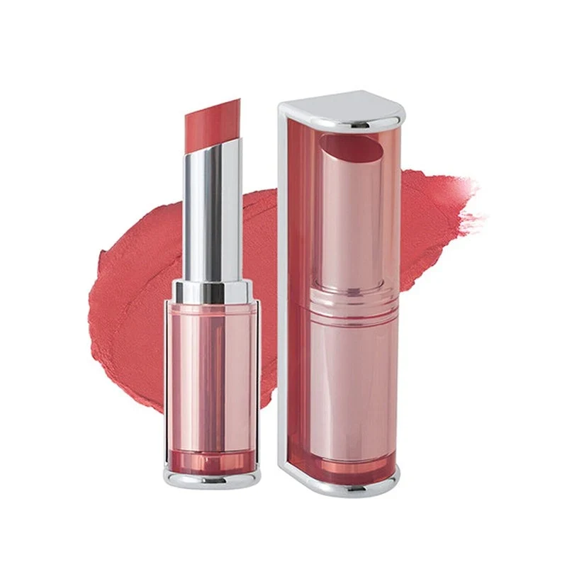 [Self-operated] South Korea 3CE Sanxi Jade Soft Focus Matte Lipstick #PURE LAYER Pure Persimmon Red Red Tone 4g Soft Focus Velvet Matte Lip Glaze Moisturizing and Long-lasting