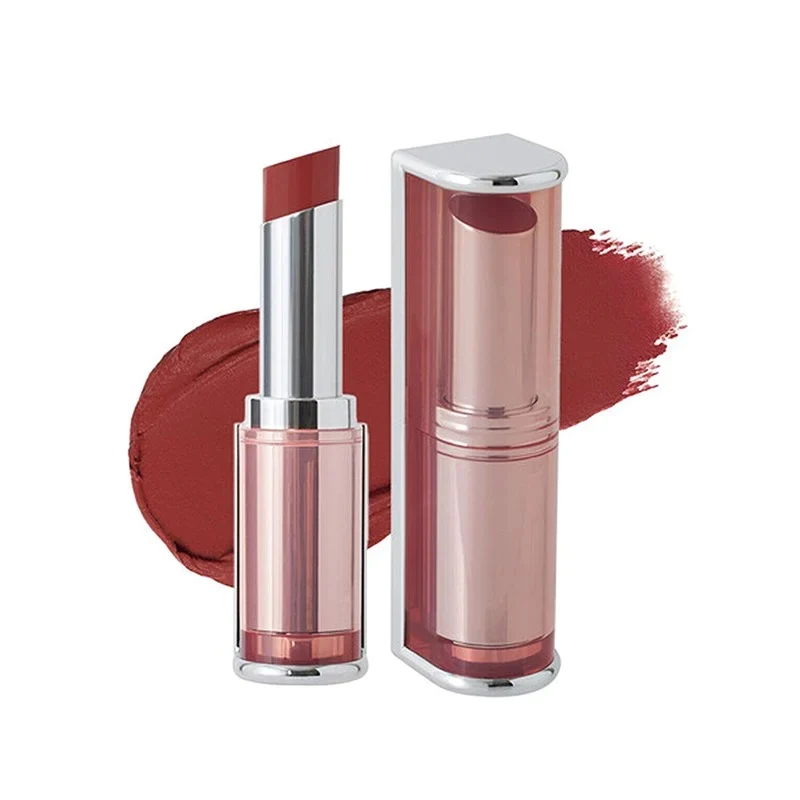 [Self-operated] South Korea 3CE Sanxi Jade Soft Focus Matte Lipstick #NEWTRO WAVE Retro Red Red Tone 4g Soft Focus Velvet Matte Lip Glaze Moisturizing and Long-lasting