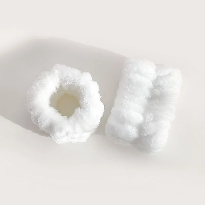 [Self-operated] Chinese Yumei You Face Washing Waterproof Wrist Strap, White, 1 pair, a must-have artifact for face washing