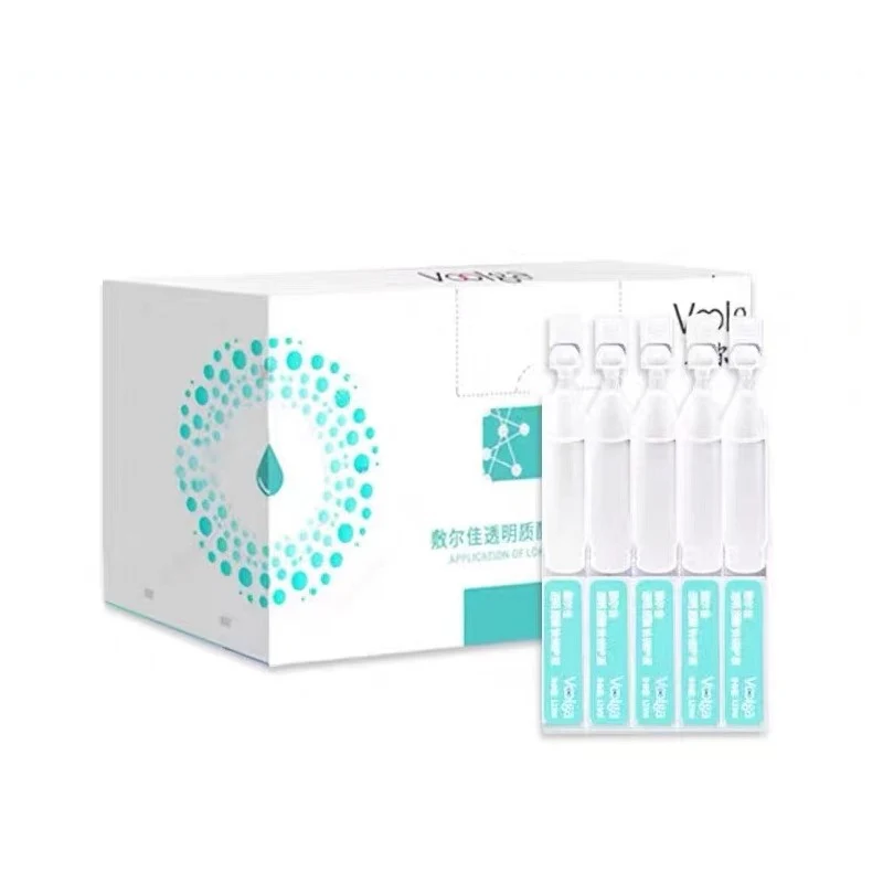 [Self-operated] VOOLGA Sodium Hyaluronate Second-Pulse Repair Solution 1.3ml*30 bottles Second-Purpose Essence Hydrating Repairs Skin Barrier Redness Sensitive Hyaluronic Acid Original Solution