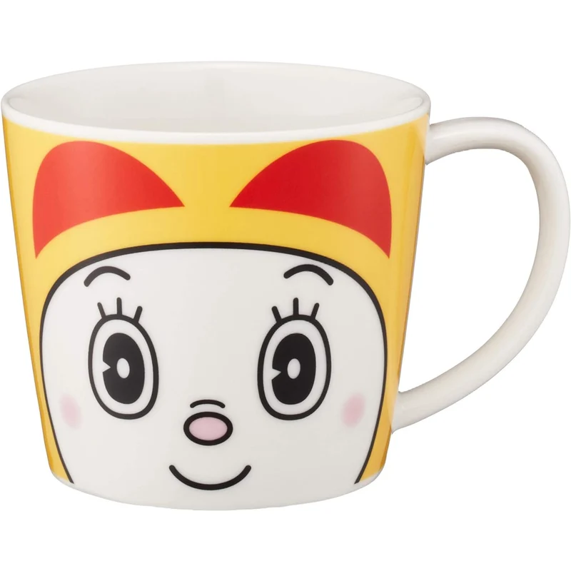 [Self-operated] Japan Jinzheng Ceramics Doraemon Series Doraemon Beauty Mug 280ml Cute Elf Ceramic Coffee Cup