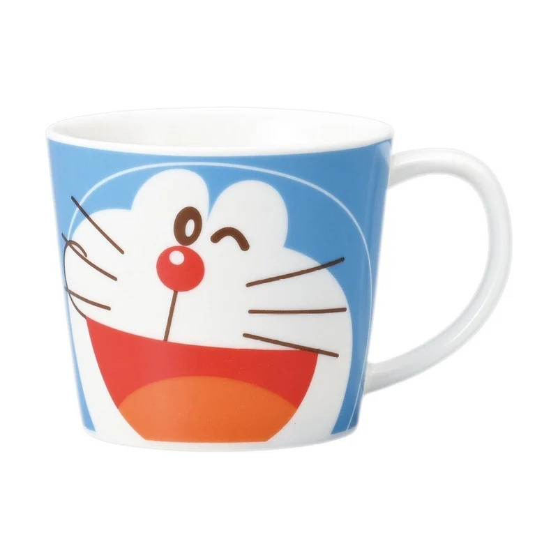 [Self-operated] Japan Jinzheng Ceramics Doraemon Mug 260ml Cute Elf Ceramic Coffee Cup