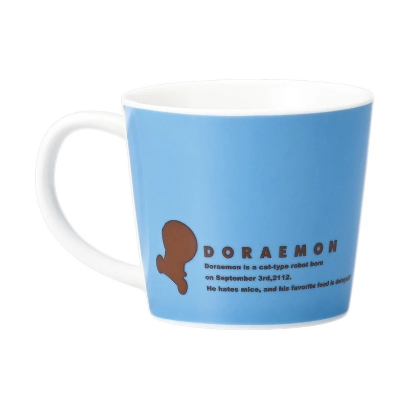 [Self-operated] Japan Jinzheng Ceramics Doraemon Mug 260ml Cute Elf Ceramic Coffee Cup