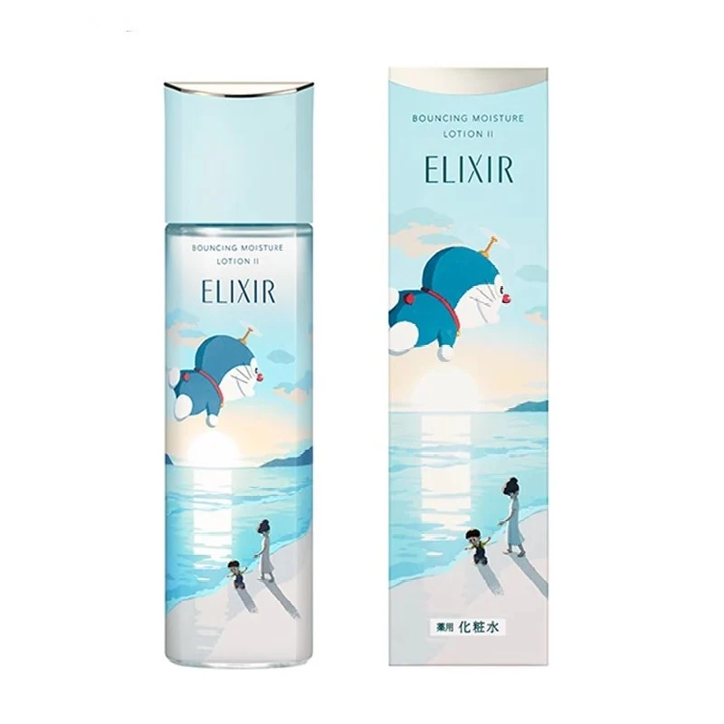 [Self-operated] Japan's Shiseido Elixir New Edition Youyue Vitality Moisturizing Lotion No. 170 Doraemon Collaboration XNUMXml Moisturizing and Moisturizing Skin