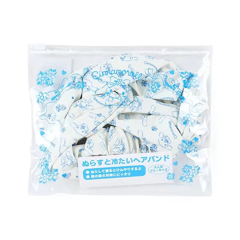 [Self-operated] Japanese Sanrio Cartoon Animation Cool Touch Headband Big-eared Dog Hair Circle Headband Hair Accessories