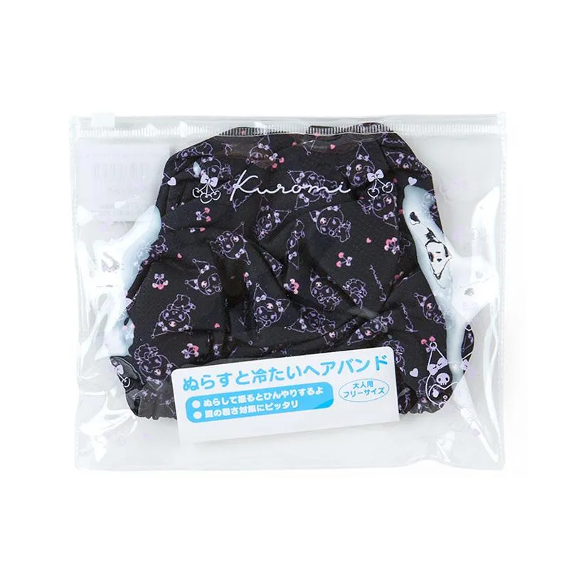 [Self-operated] Japanese Sanrio Cartoon Animation Cool Touch Headband Kuromi Hair Circle Headband Hair Accessories