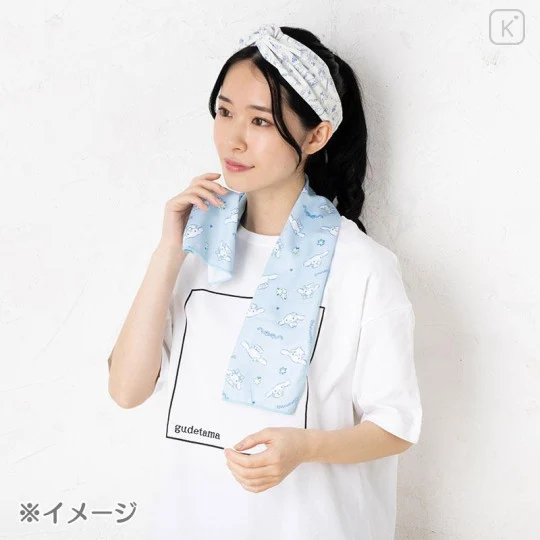 [Self-operated] Japanese Sanrio Cartoon Animation Cool Touch Headband Kuromi Hair Circle Headband Hair Accessories