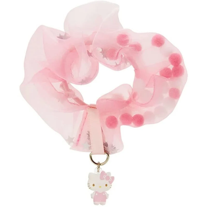 [Self-operated] Japanese Sanrio Pink Heart Girl Series Hair Band Hello Kitty Hair Band Headband Leather Case Hair Accessories