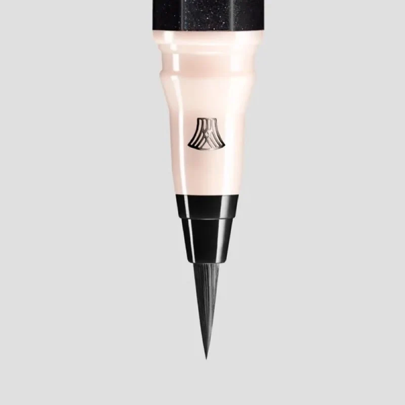 [Self-operated] Japan's FLOWFUSHI new UZU Kumano Yakuza waterproof long-lasting non-smudge dark series ultra-fine liquid eyeliner pen SHADES OF BLACK 0.55ml PLATIUNUM BLACK platinum black