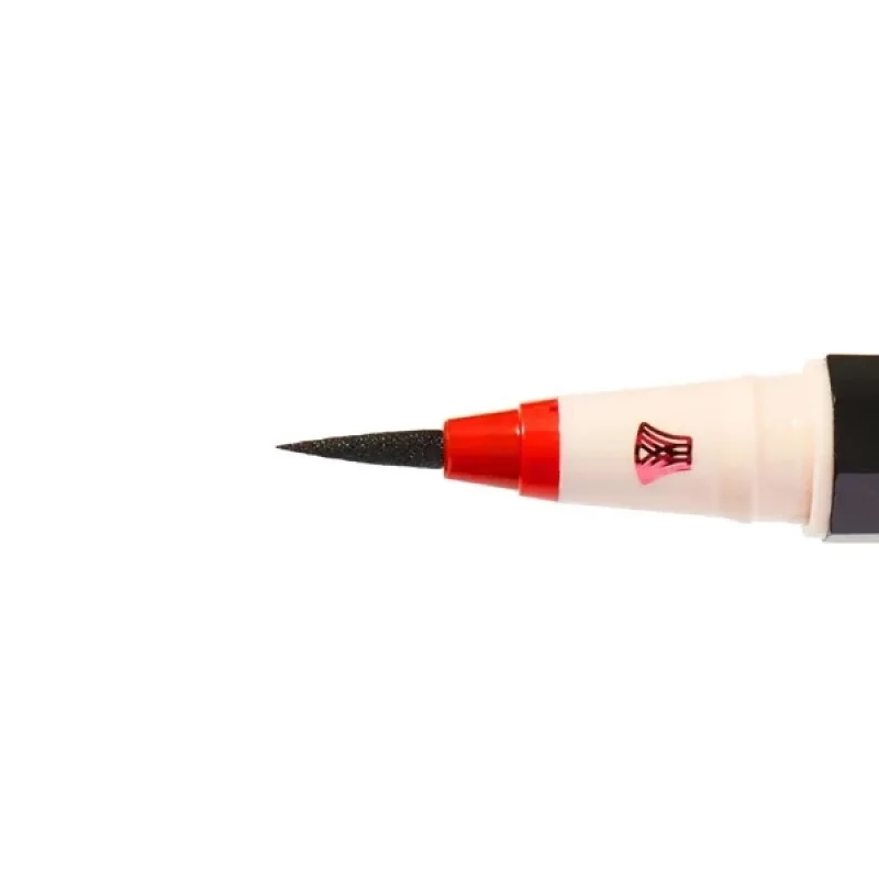 [Self-operated] Japan's FLOWFUSHI new UZU Kumano Yakuza waterproof long-lasting non-smudge dark series ultra-fine eyeliner pen SHADES OF BLACK 0.55ml RED BLACK red black
