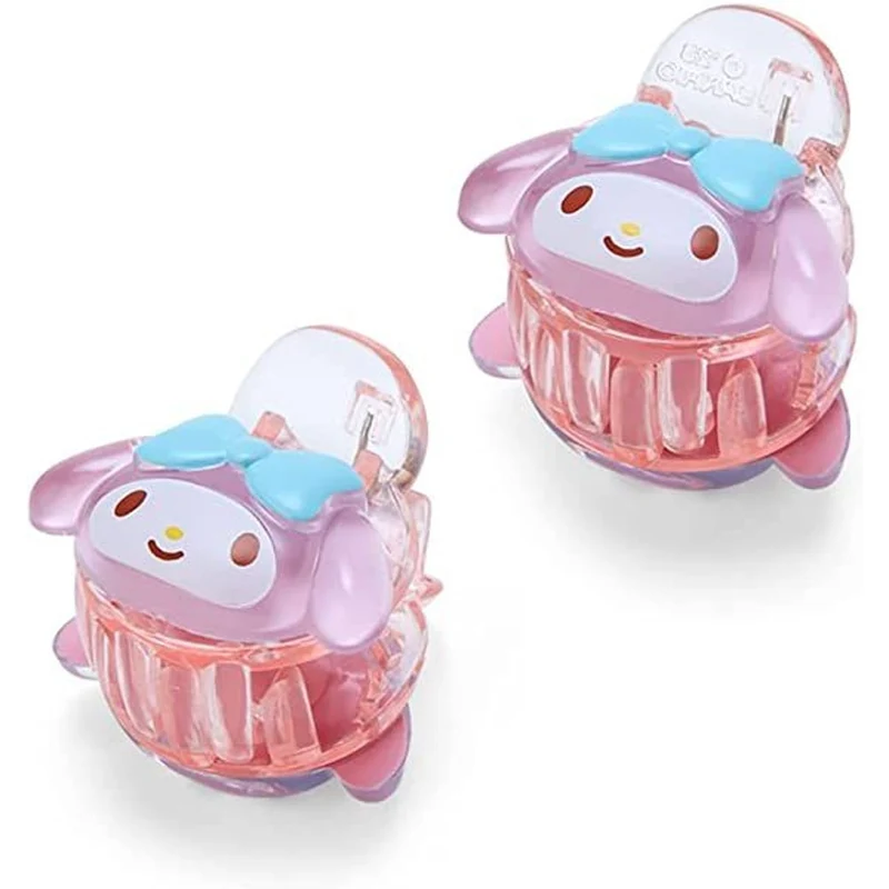 [Self-operated] Japan's Sanrio Jelly Shark Clip Melody Style 1 pair small size gripper clip with hair clip on the back of the head
