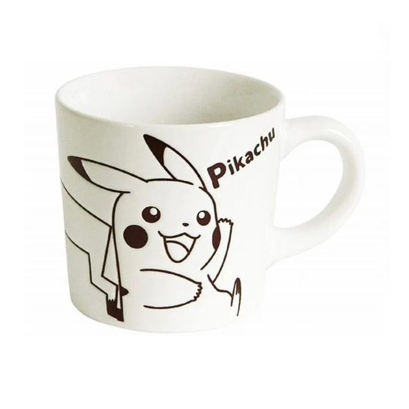 [Self-operated] Japan Jinzheng Ceramic Pokémon Pikachu Mug White 260ml