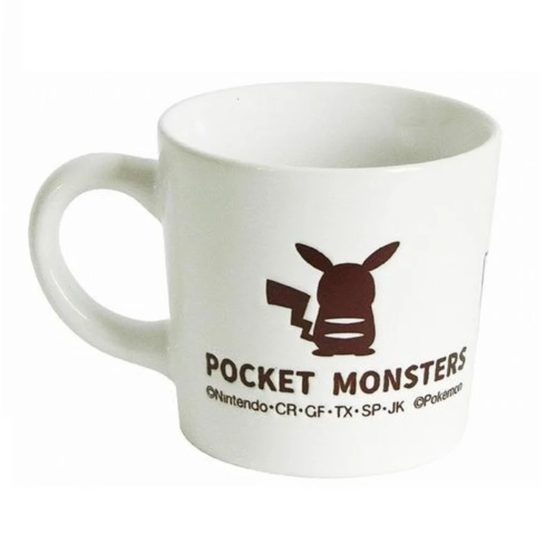 [Self-operated] Japan Jinzheng Ceramic Pokémon Pikachu Mug White 260ml